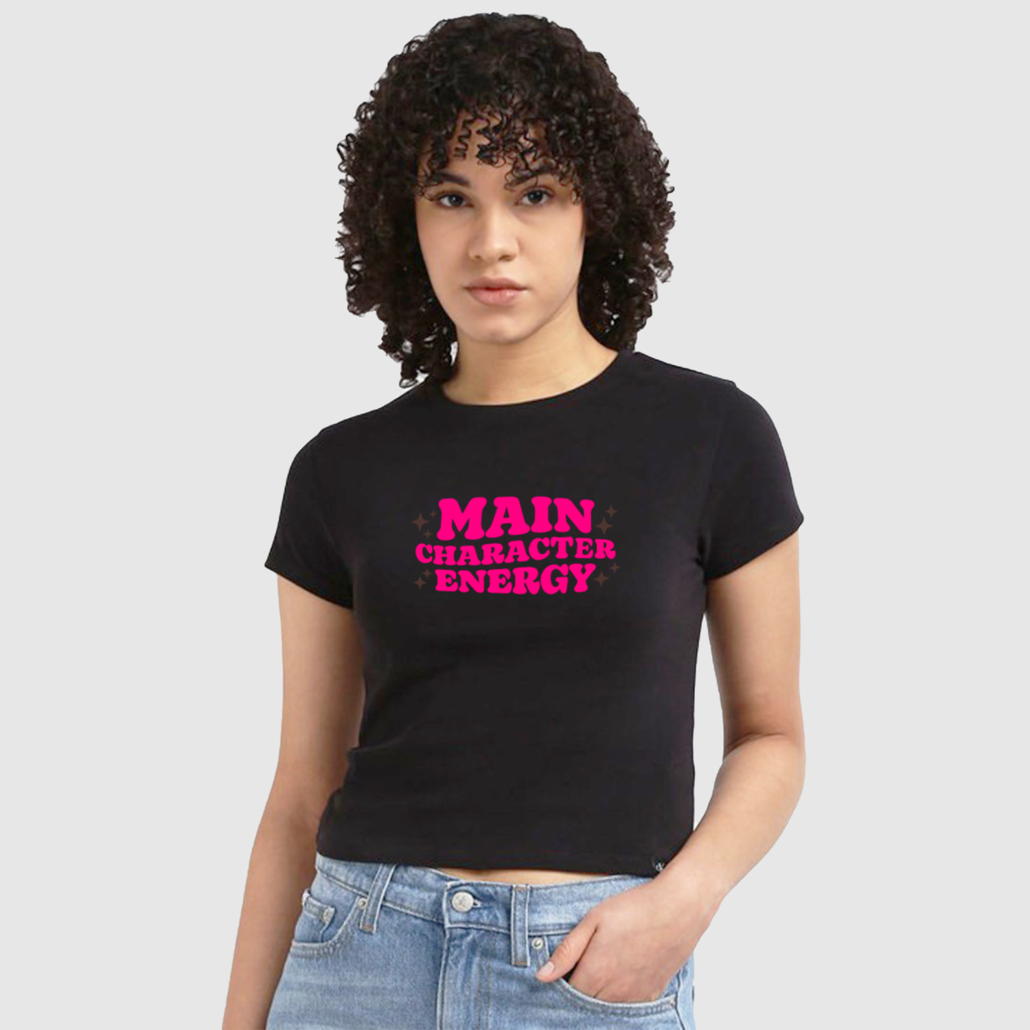 Main Character Crop T-shirt