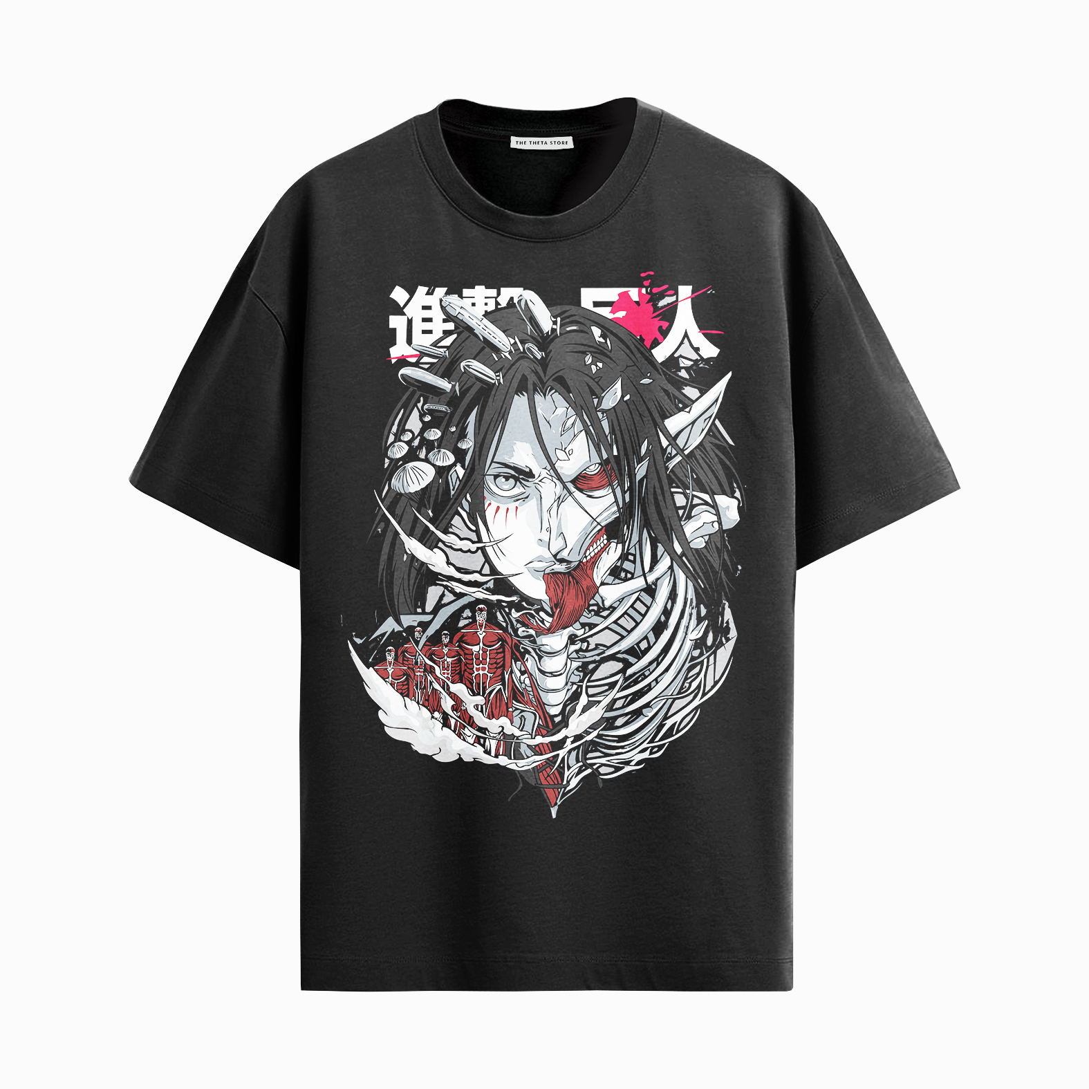 AOT – Eren Yeager Oversized T-shirt