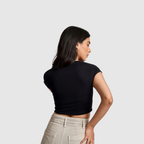 Big Tits No patience Crop Top