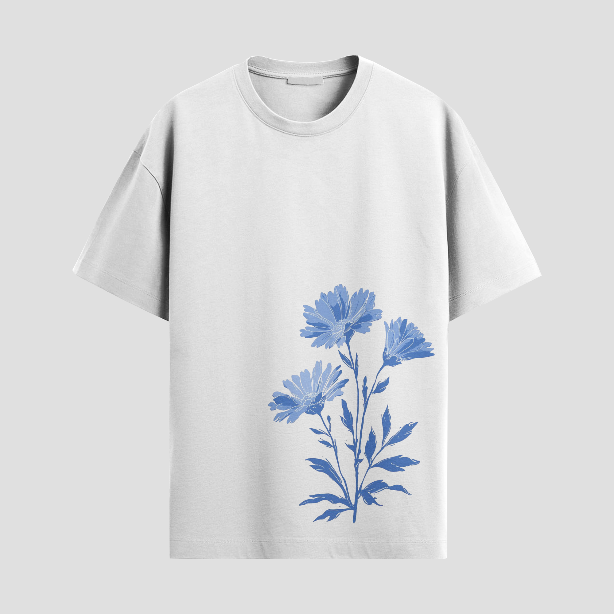 Blue flower