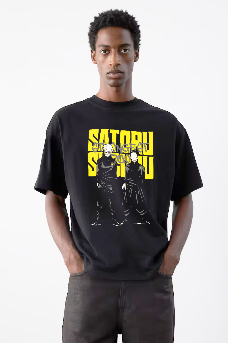 Jujutsu Kaisen – Satoru Gojo Double Pose Oversized T-shirt
