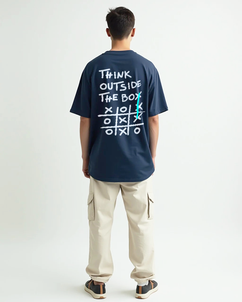Tic-Tac-Toe Oversized Tshirt