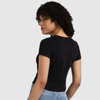 You have a Pizza of my heart Crop T-shirt