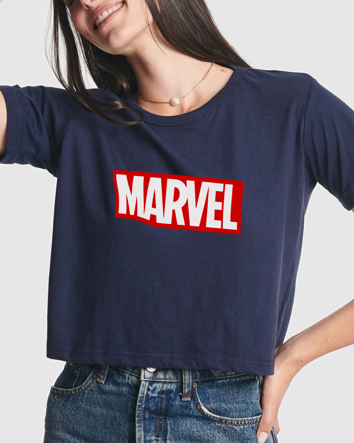 Marvel Crop T-shirt
