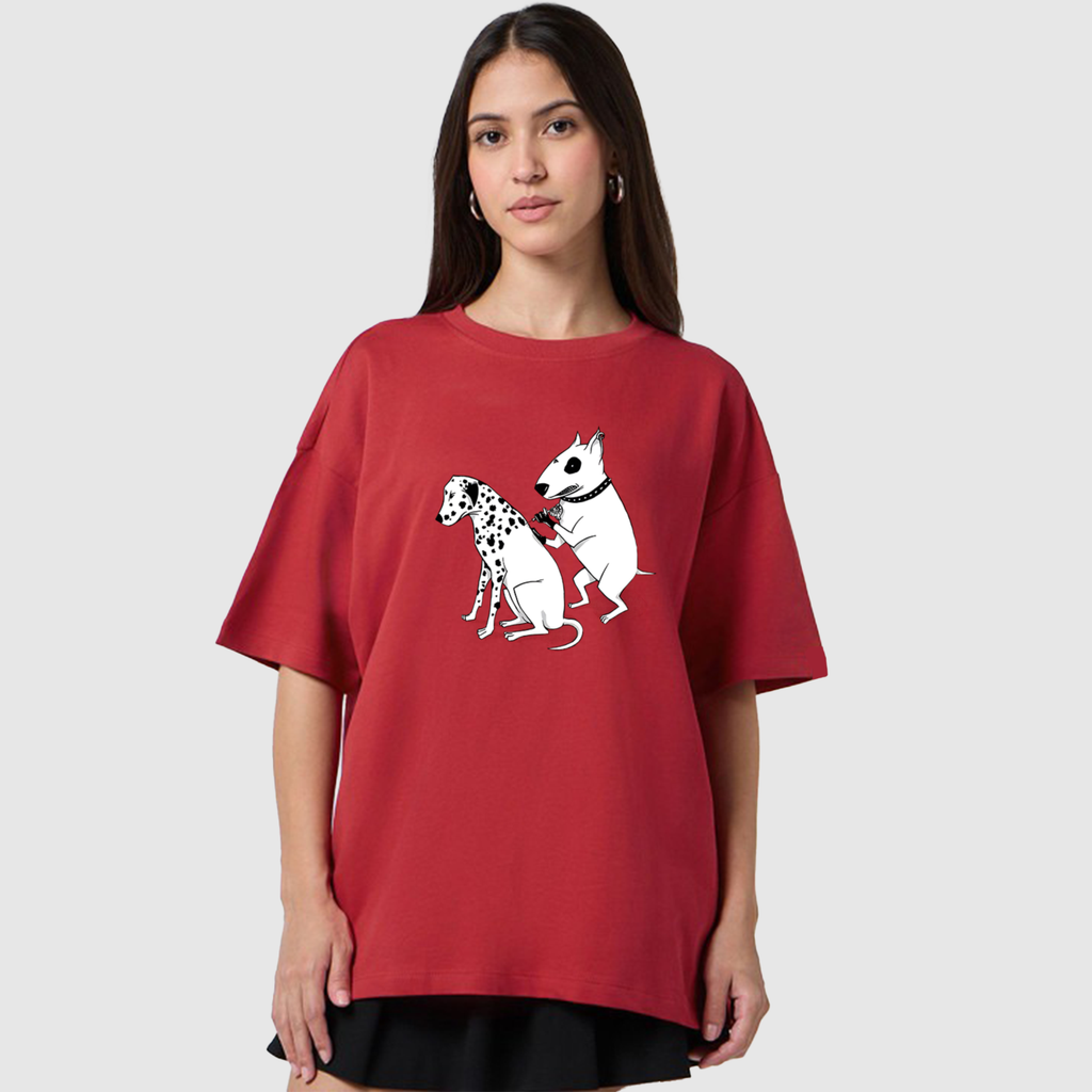 Dog Painter Oversized T-Shirt