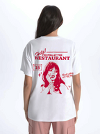 Taylor @ restaurant Oversized T-shirt