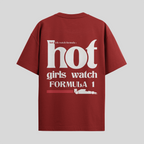 HOt girls watch f1 ovesized tshirt